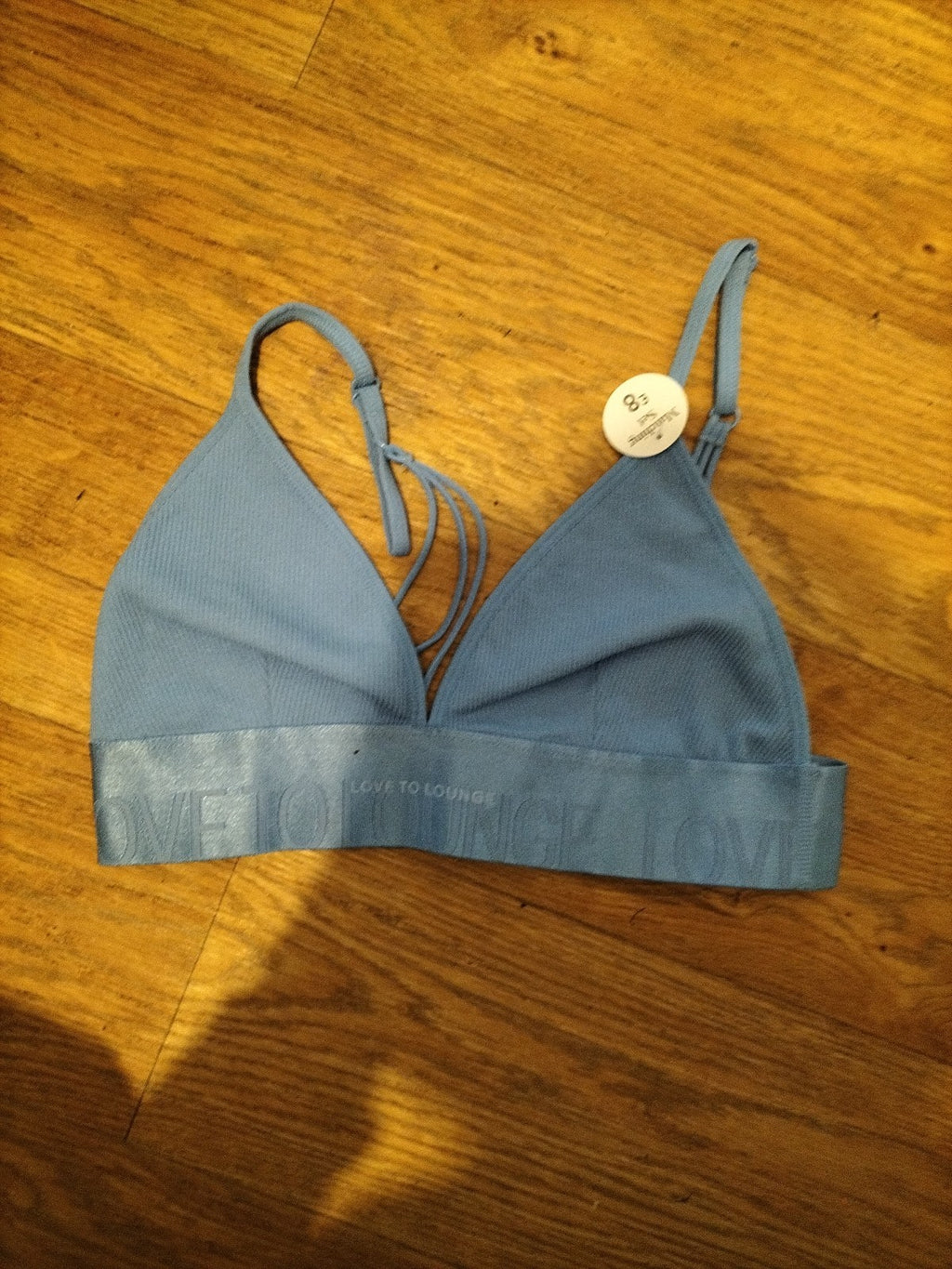 Brand New Ladies Primark Size 10-12 Blue Bra