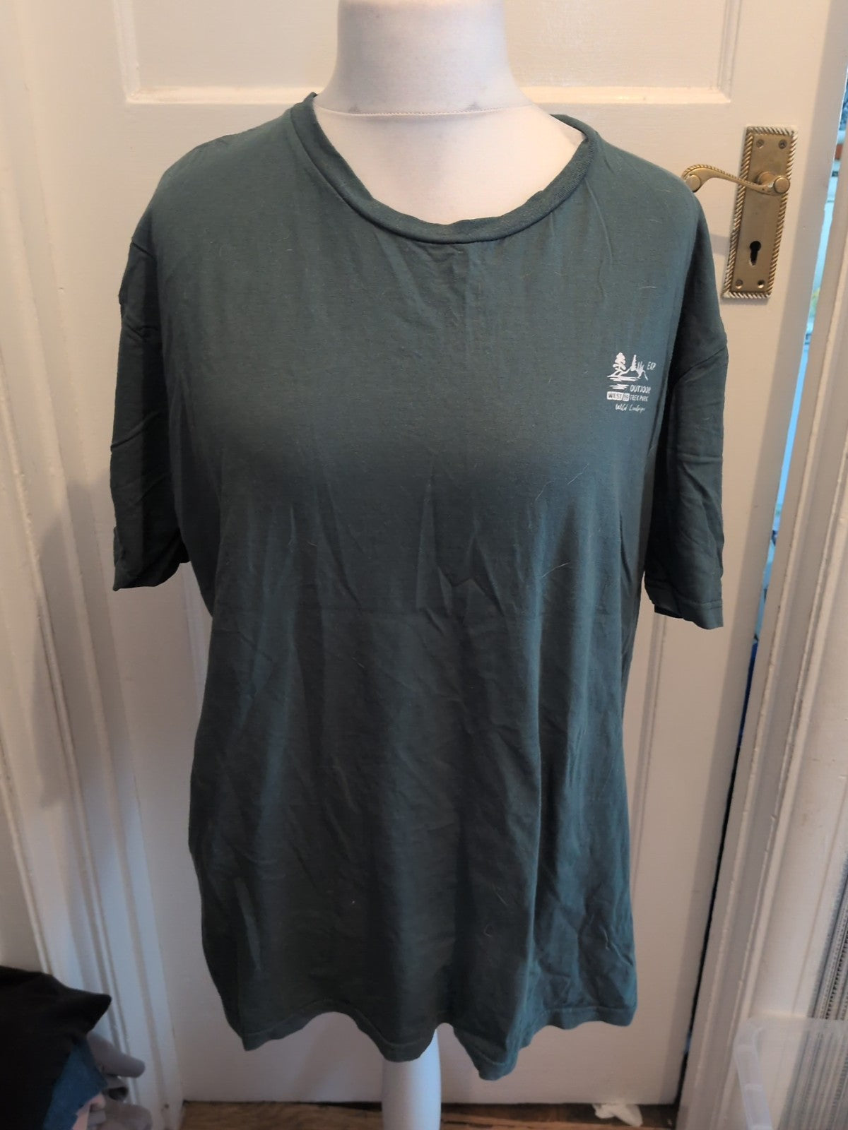 Atlas For Men Green XL Trek Park Short Sleeve T-shirt