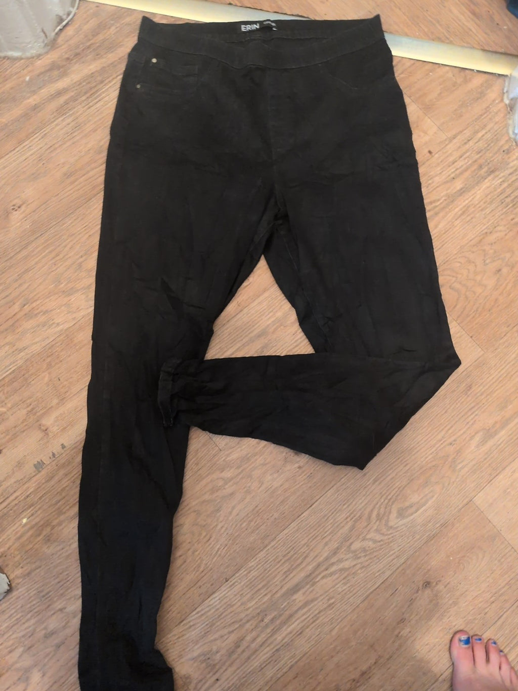 George 14 Long "Erin" Black Jeggings