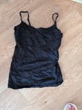 Small Black Sleeveless T-shirt Cami