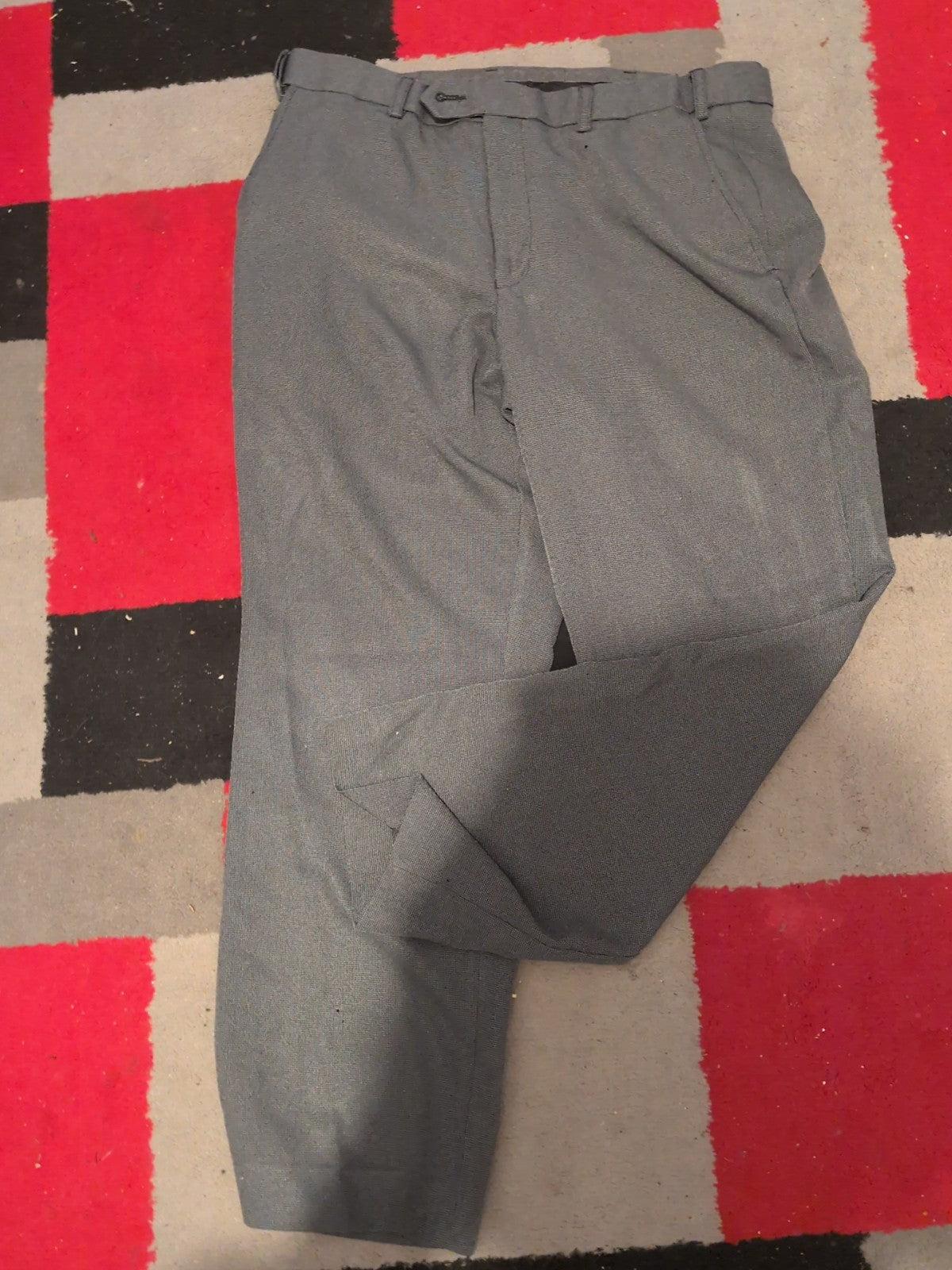 M&S Collection 34/29 Grey Winter Weight Trousers