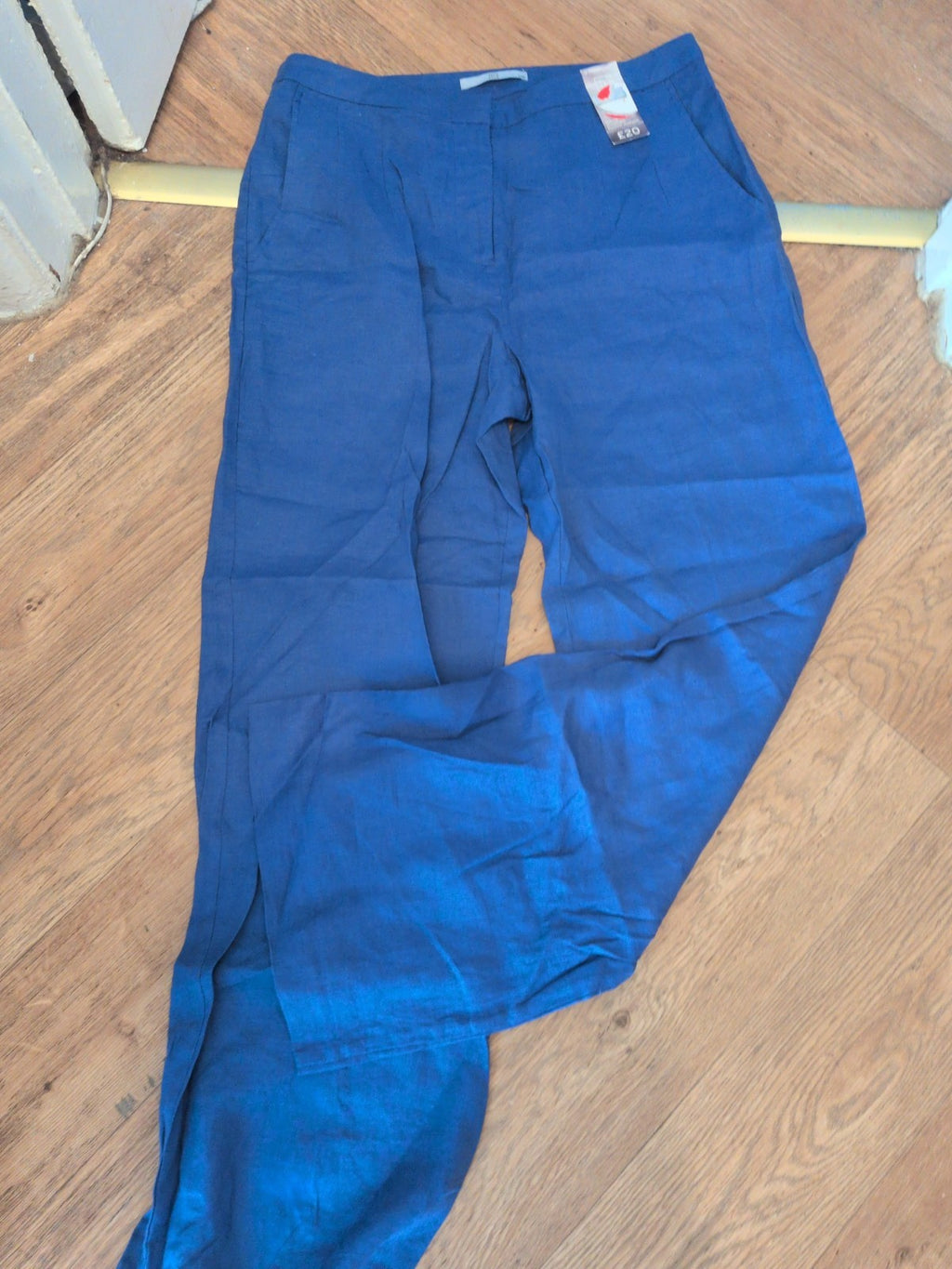 Brand New Tu 12r Blue Breathable Natural Trousers