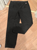 Mens Brook Taverner 34R Black Smartwear Trousers