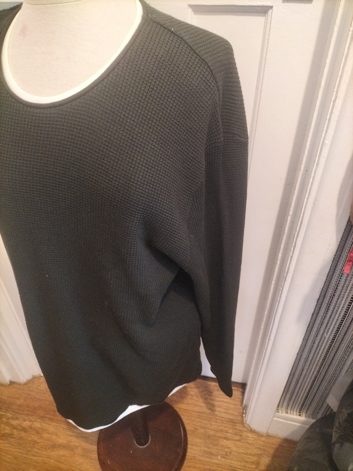 Mens Next Size 2XL Dark Green Long Sleeved Pullover Jumper