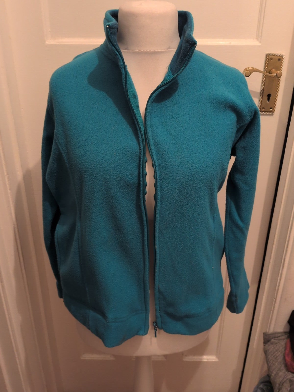 Isle 14-16 Turquoise Full Zip Jumper
