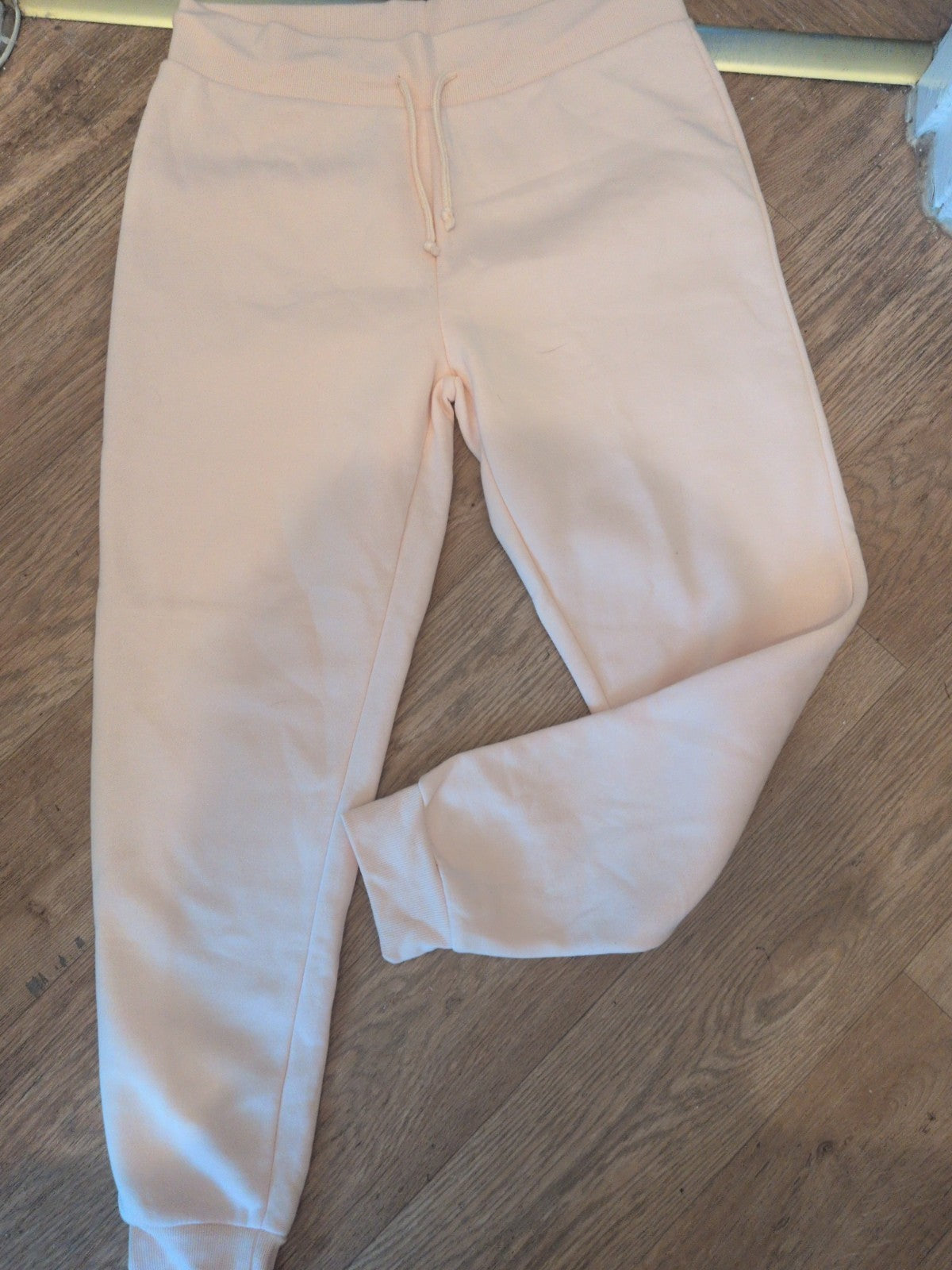 XL Pale Pink Elasticated Joggers