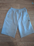 T4 Grey Elasticated Shorts