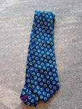 Mens Tie Green/ Blue Dunn & Co