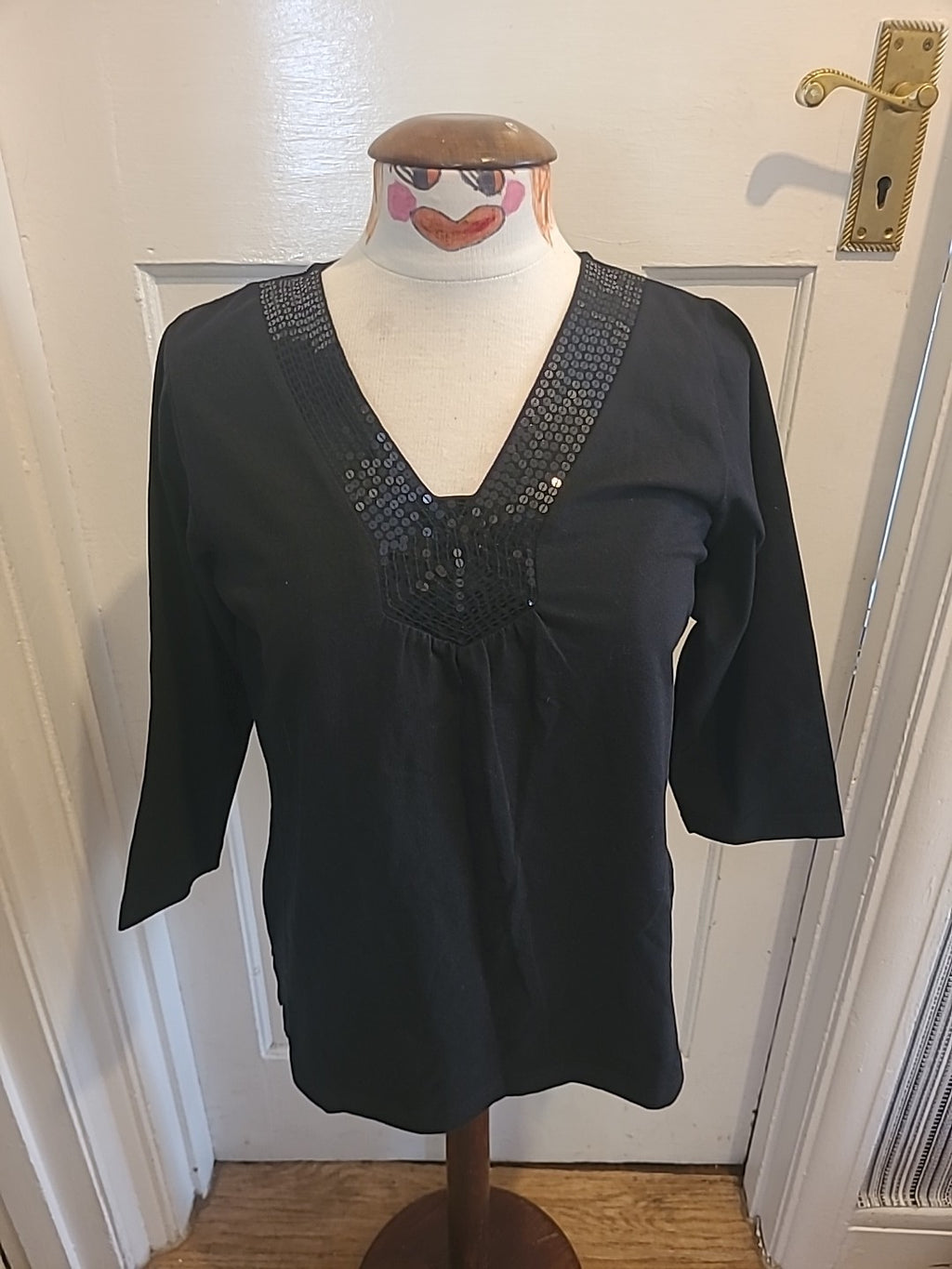 Ladies Quacken Factory Size Small Long Sleeved Tshirt