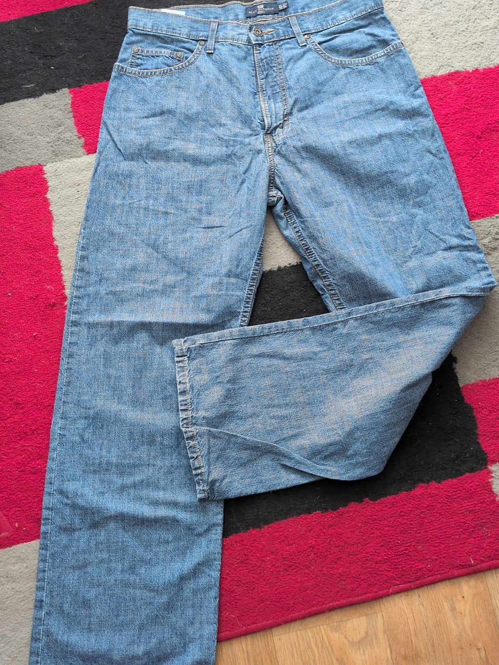 Blue Harbour 32/29 Blue Straight Jeans