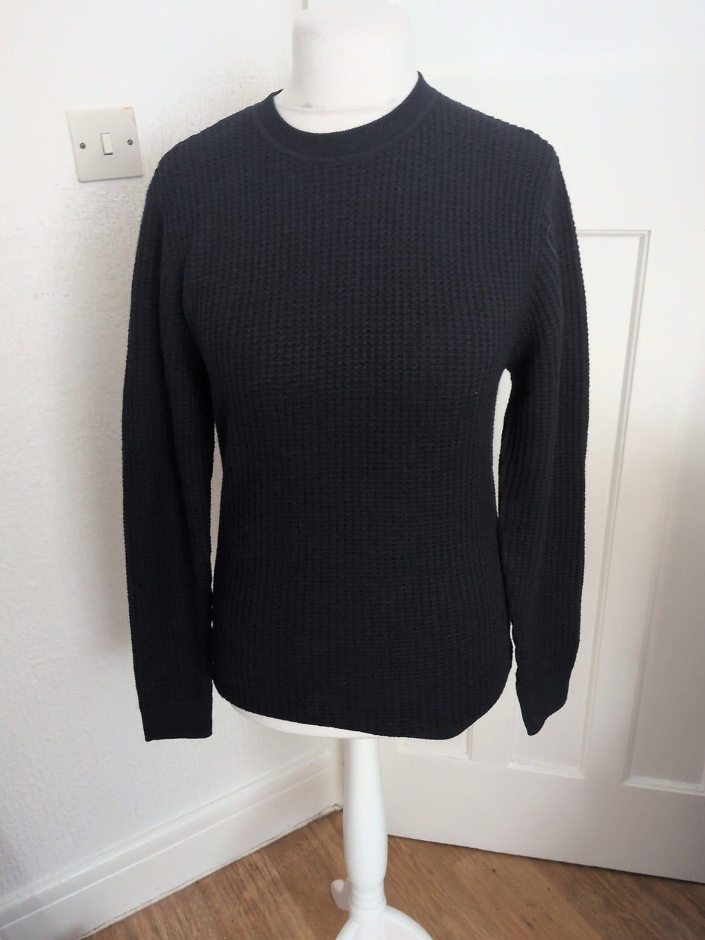 F&F Small Navy Long Sleeve Pullover Jumper