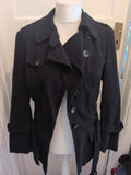 Next 14 Black Lined Buttoned Jacket
