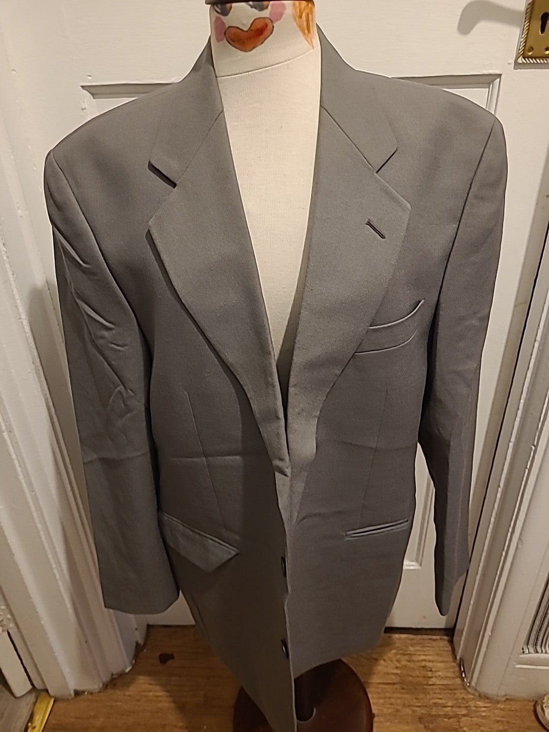 Mens BHS Size 42R Sage Padded Lined Blazer