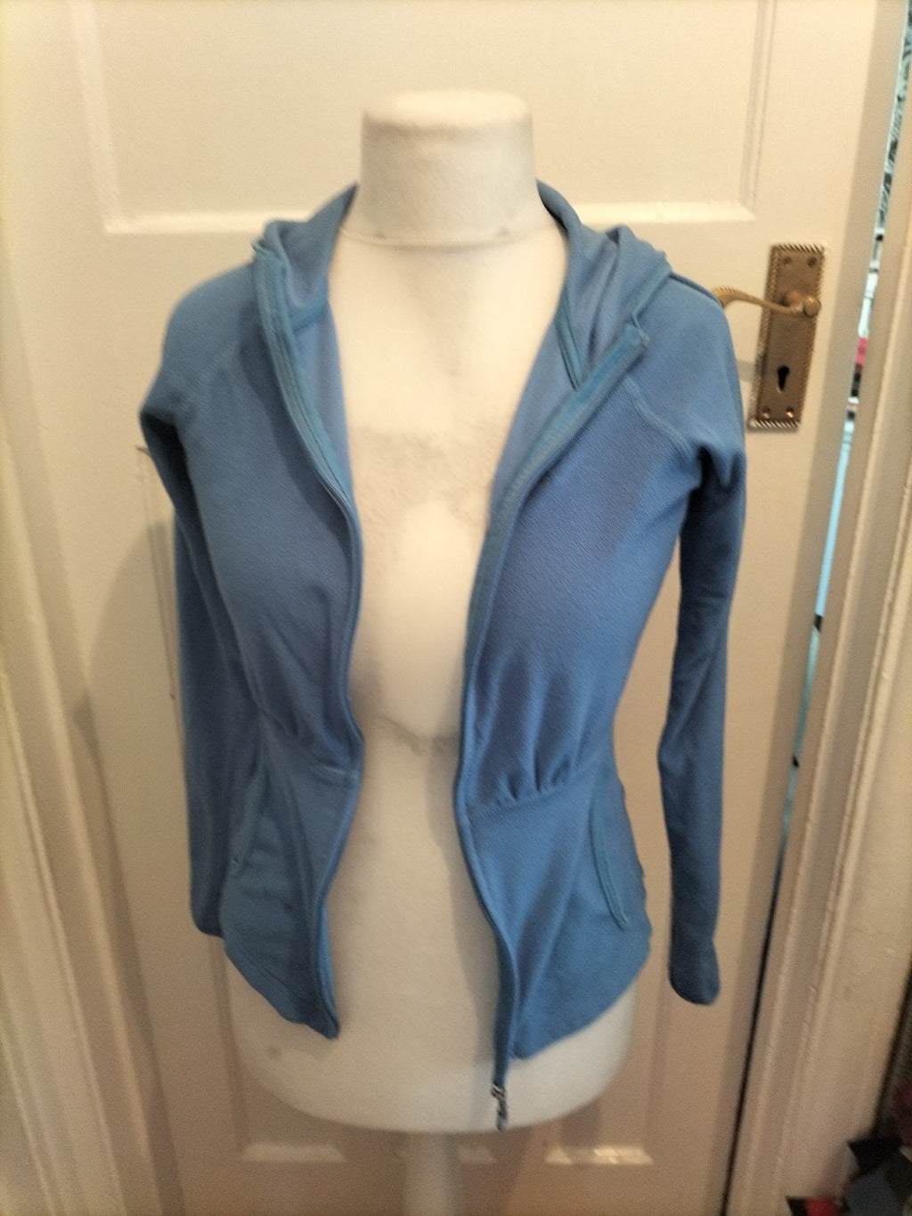 Ladies Trespass Size Small Blue Full Zip Hoodie
