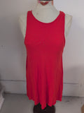 H&M Medium Hot Red Sleeveless Dress Midi