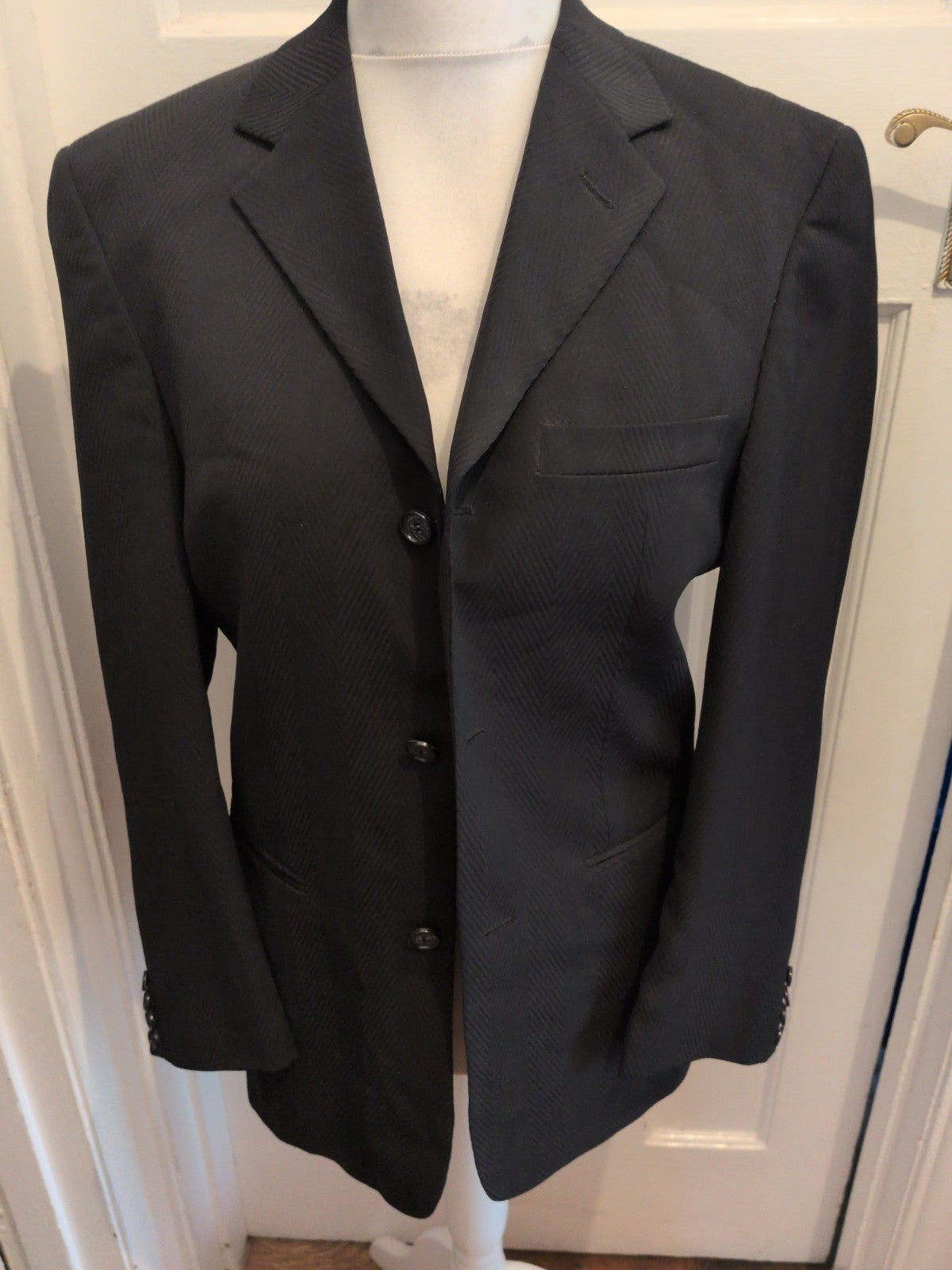 Geovani 48 Black Suit Jacket