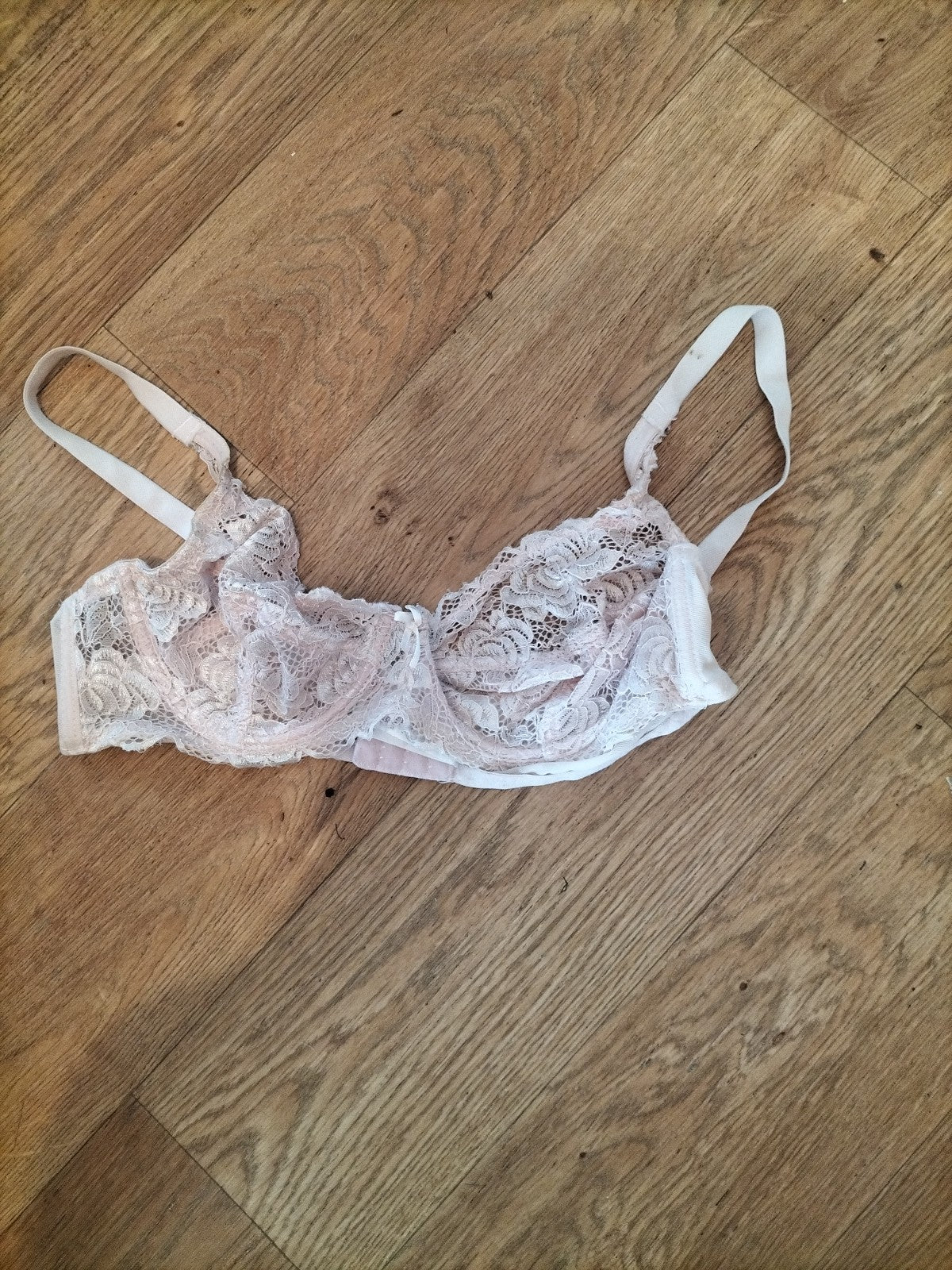 Peacocks 36D Pale Pink Wired Bra