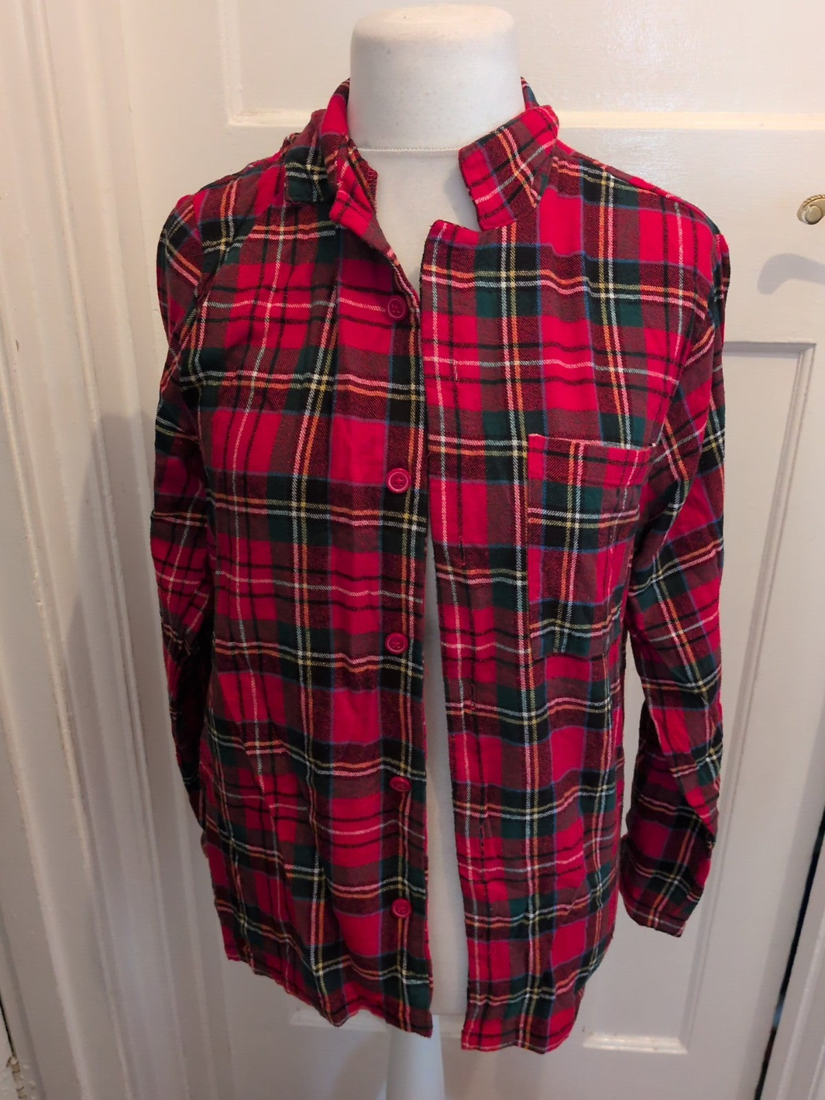 Primark Small Check Red Pyjama Set