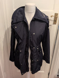 M&Co Petite 10 Navy Coat