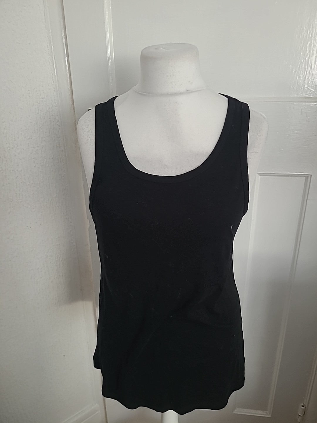 Mens Livergy Size 2XL** Looks Smaller Black Vest Top