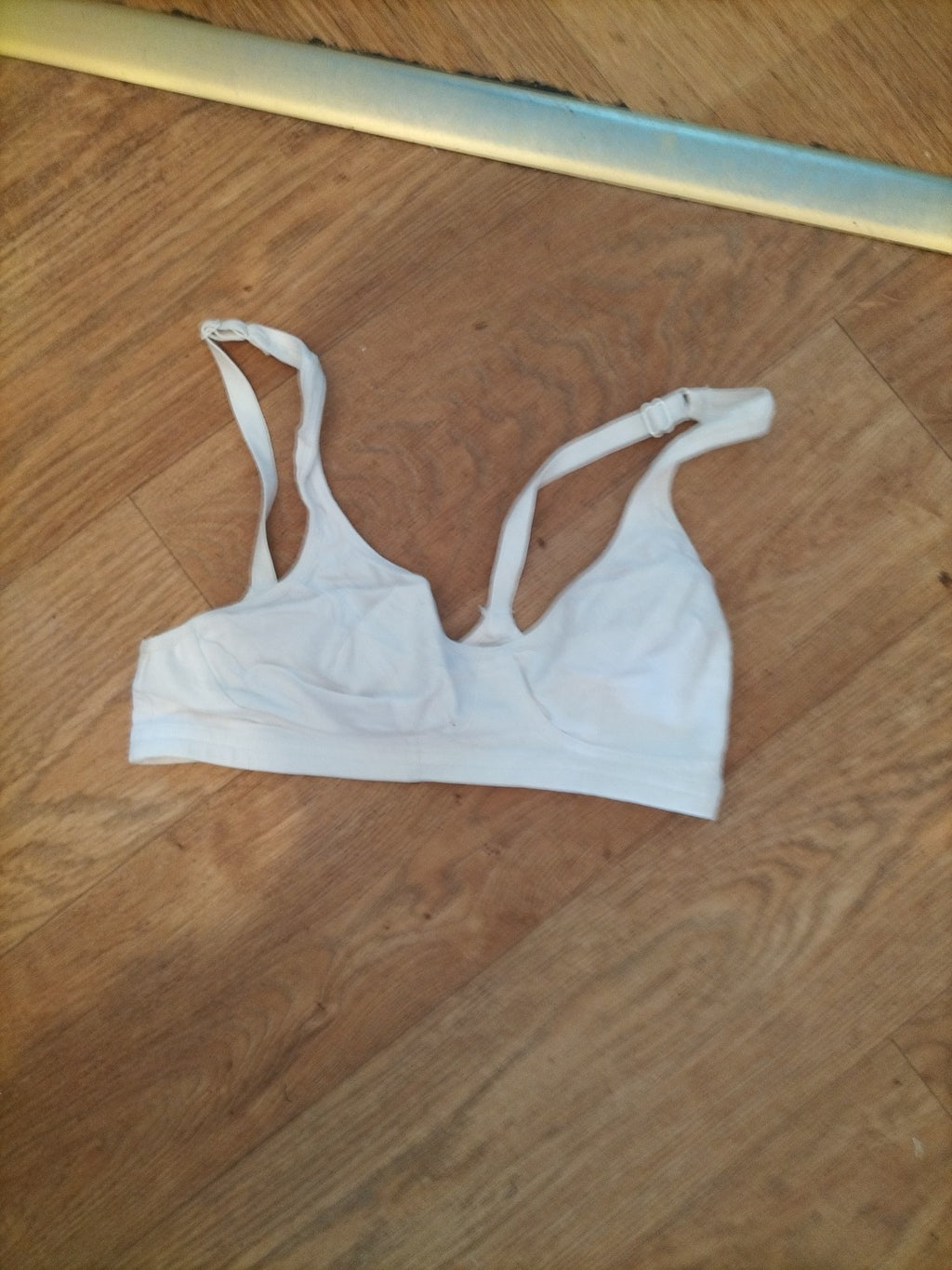 Marks And Spencer 30C White No Pad No Wire Bra
