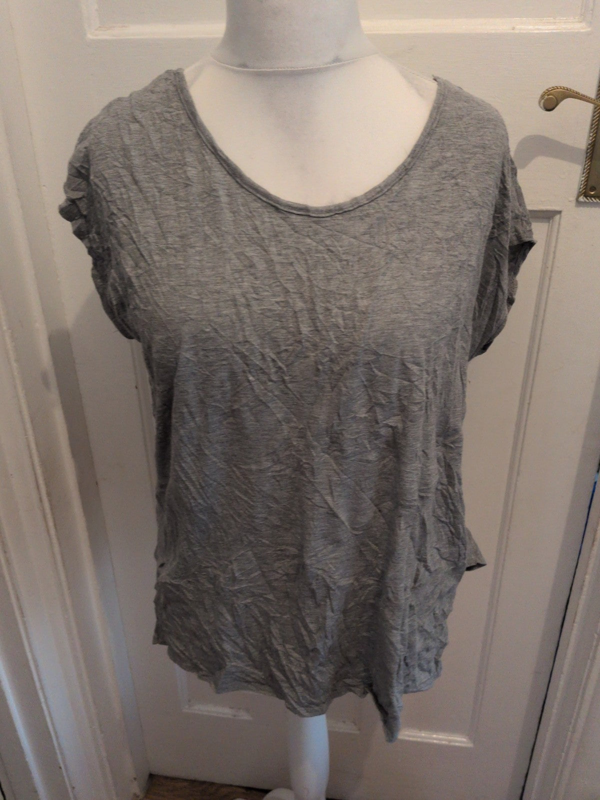 Edit 12 Grey Short Sleeve T-shirt Ladies