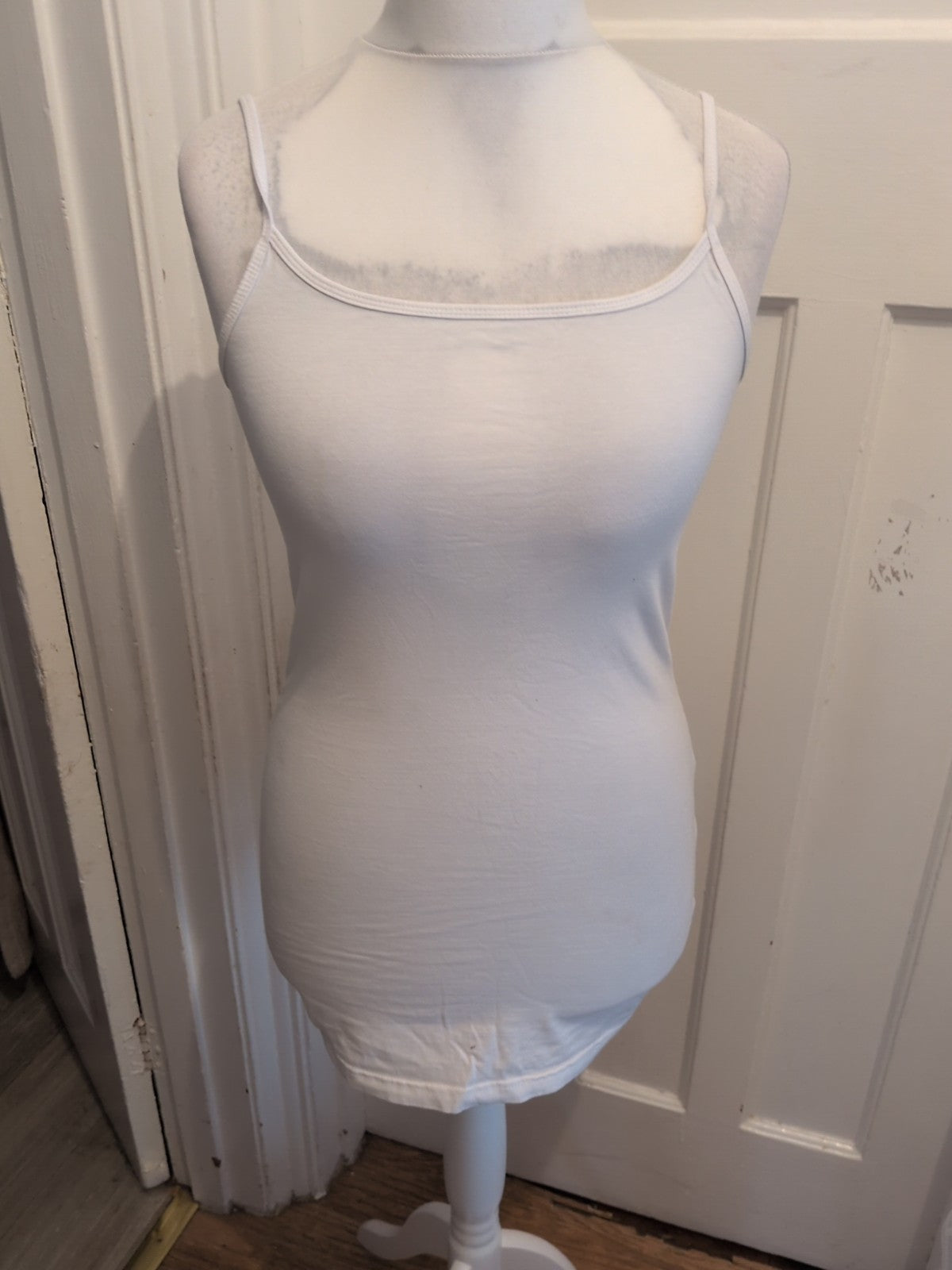 Papaya 12 White Sleeveless Cami
