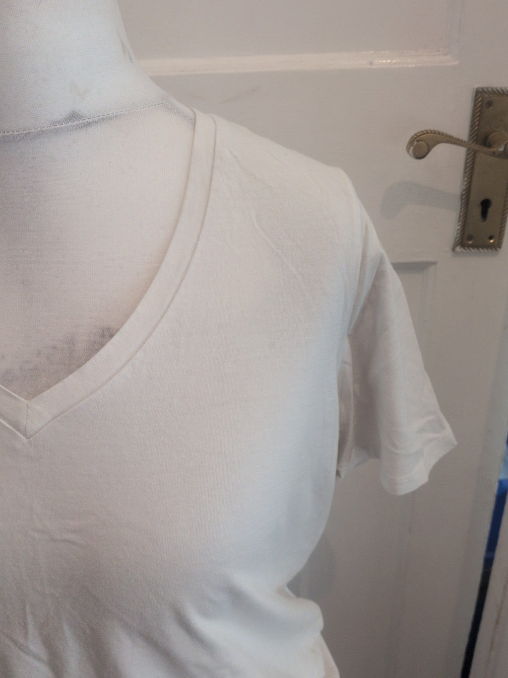Ladies T.shirt Size 16 George Off White Free Delivery