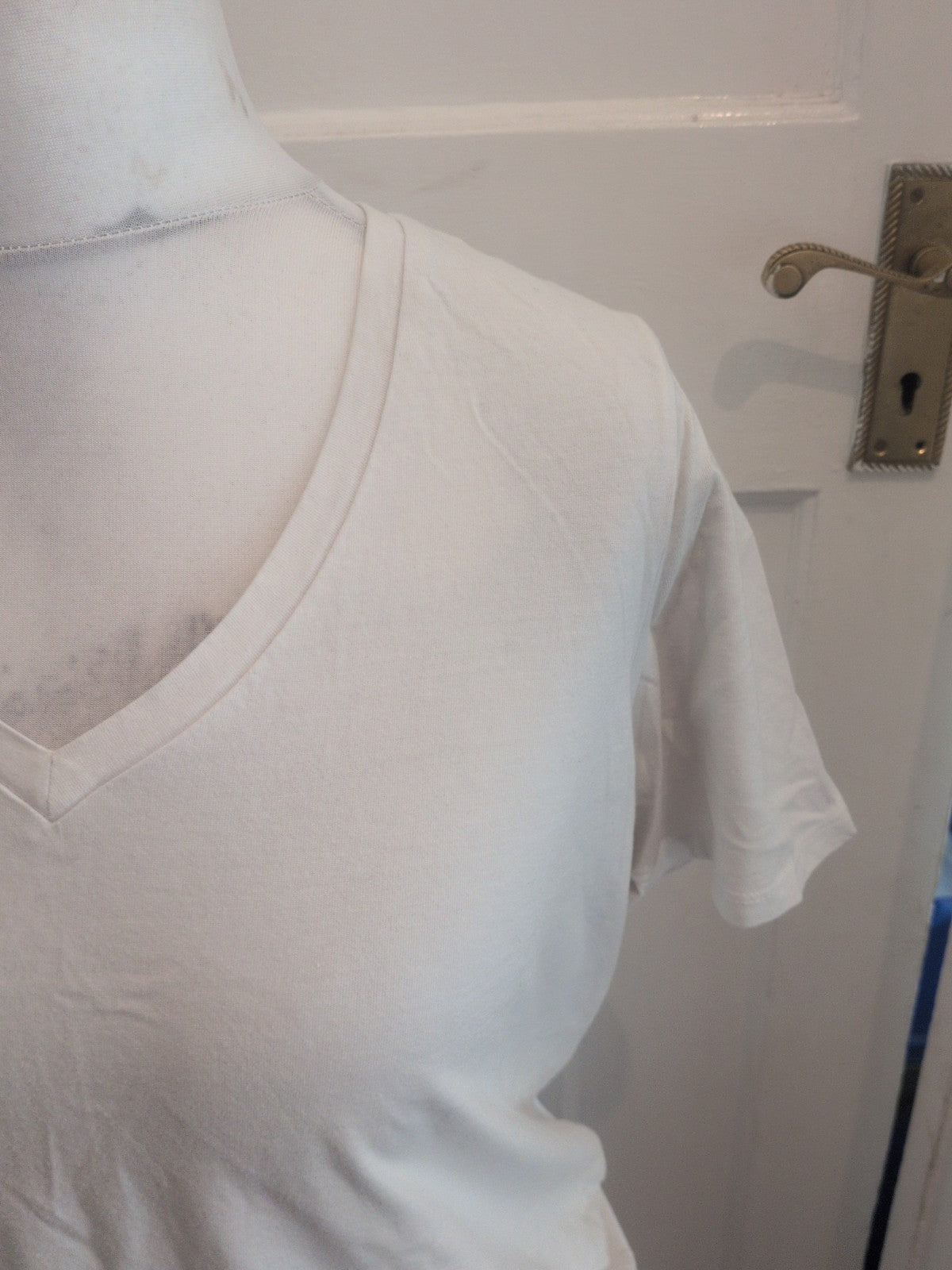 Ladies T.shirt Size 16 George Off White Free Delivery