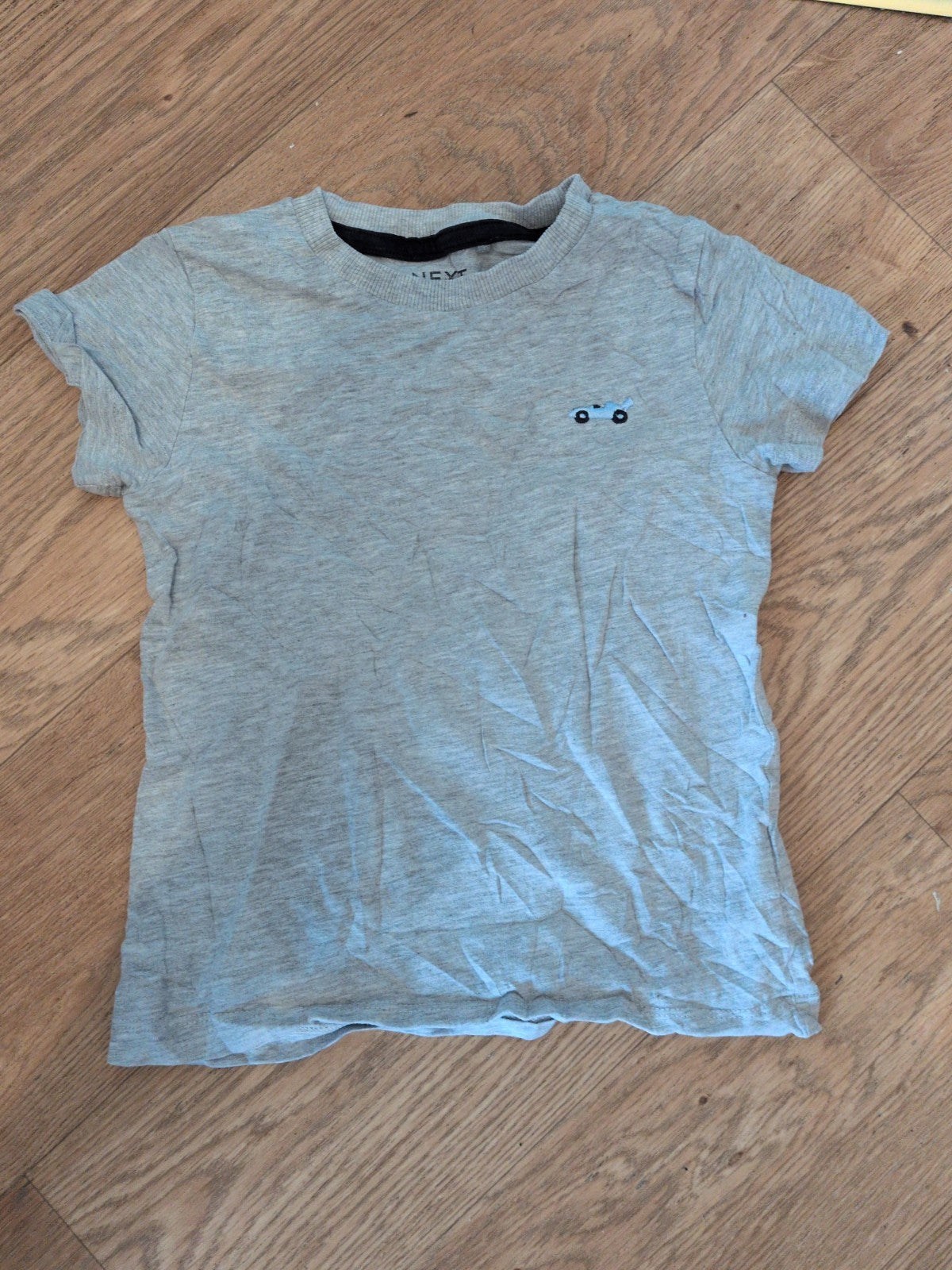 Next 3-4 Years Grey Short Sleeve T-shirt