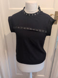 Sfera Collection Medium Navy Blouse