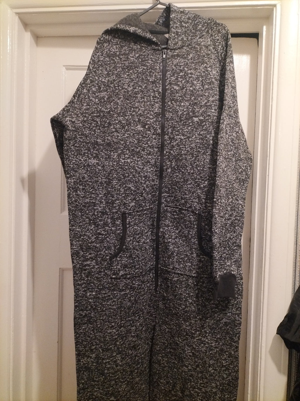 Mens Fluid Size Large All In One Grey Fleck
