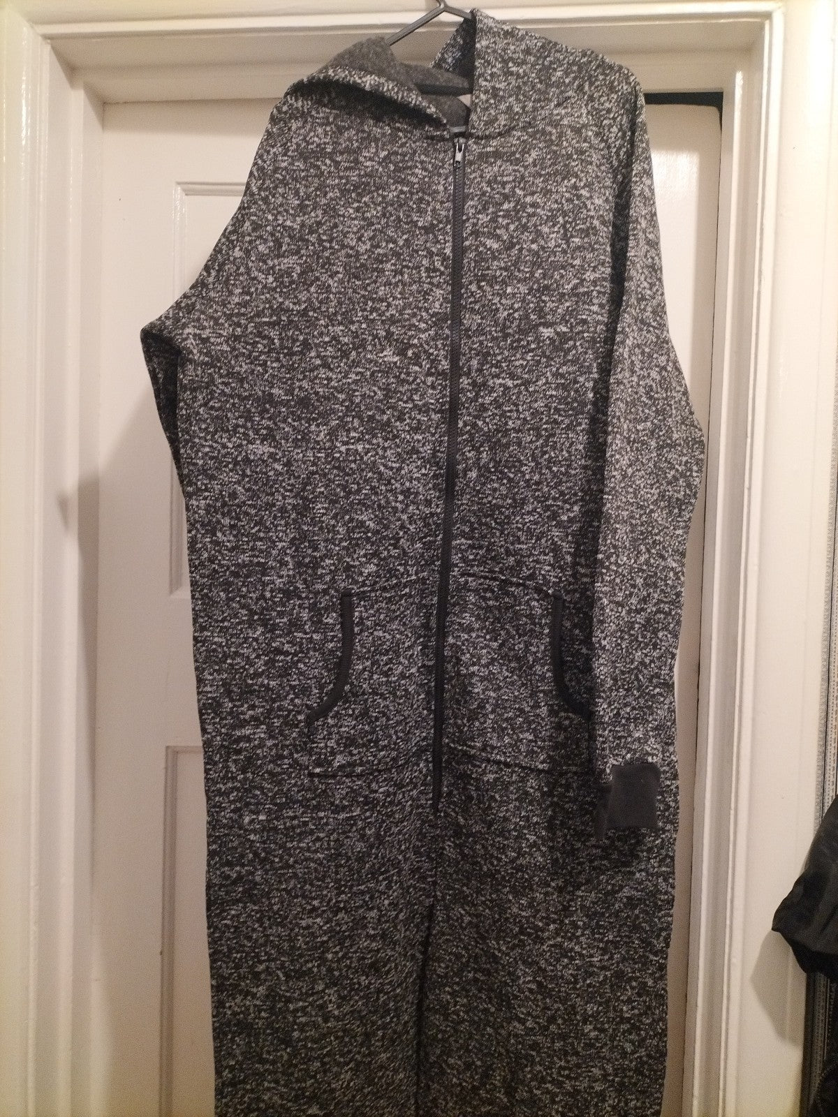 Mens Fluid Size Large All In One Grey Fleck