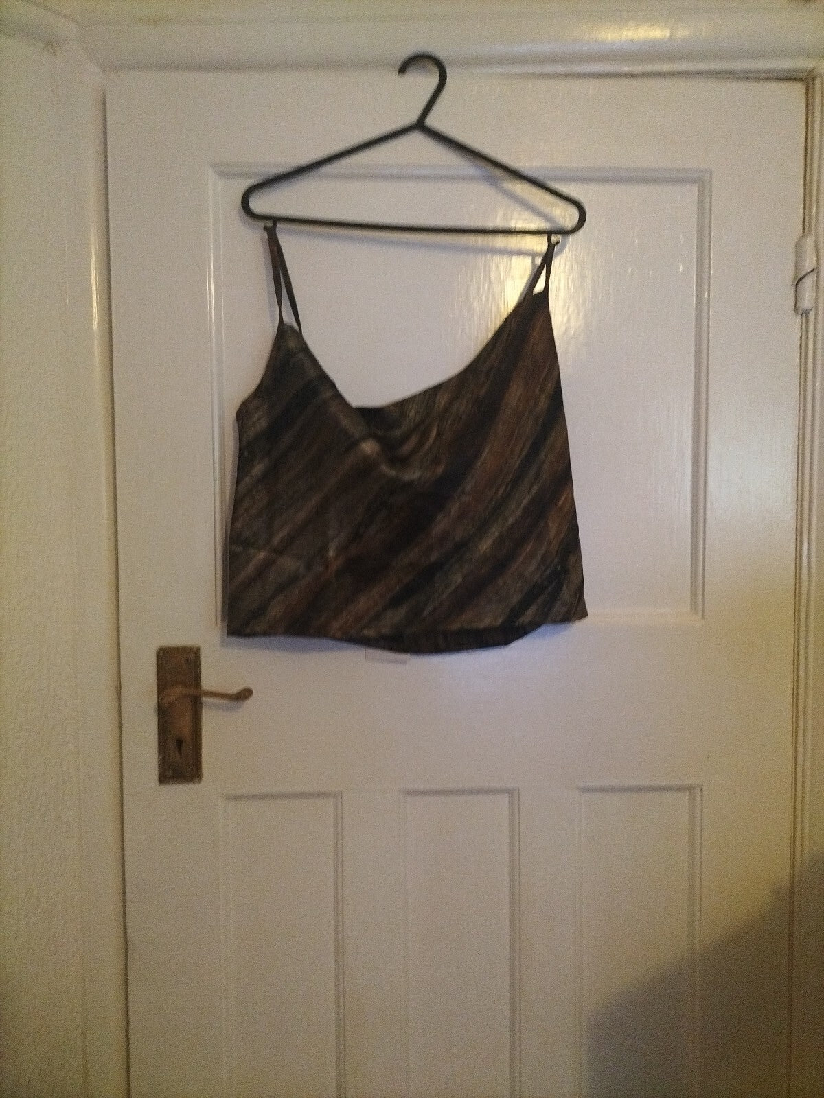 Ladies Violet Size 10 Multi Strappy Blouse