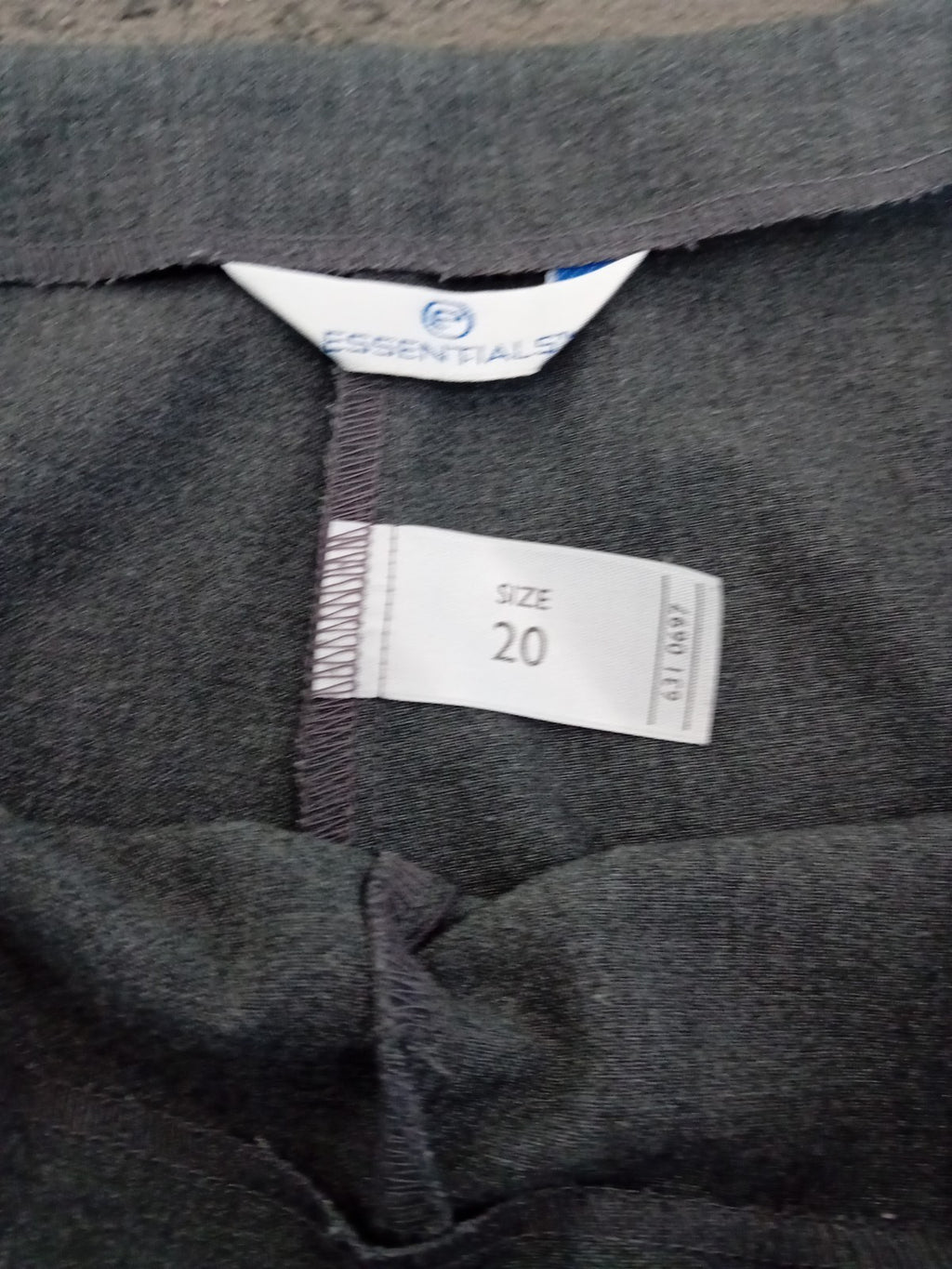 Ladies Grey Trousers Size 20 Essentials Free Delivery