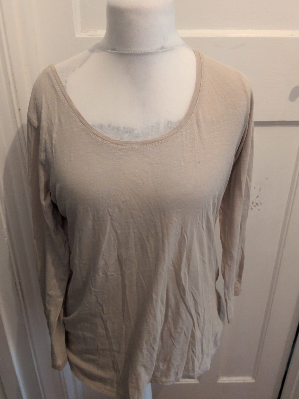 Rainbow 40/42 Beige Long Sleeve T-shirt