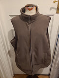 Ladies BM Casual Size XL Brown Sleeveless Jacket