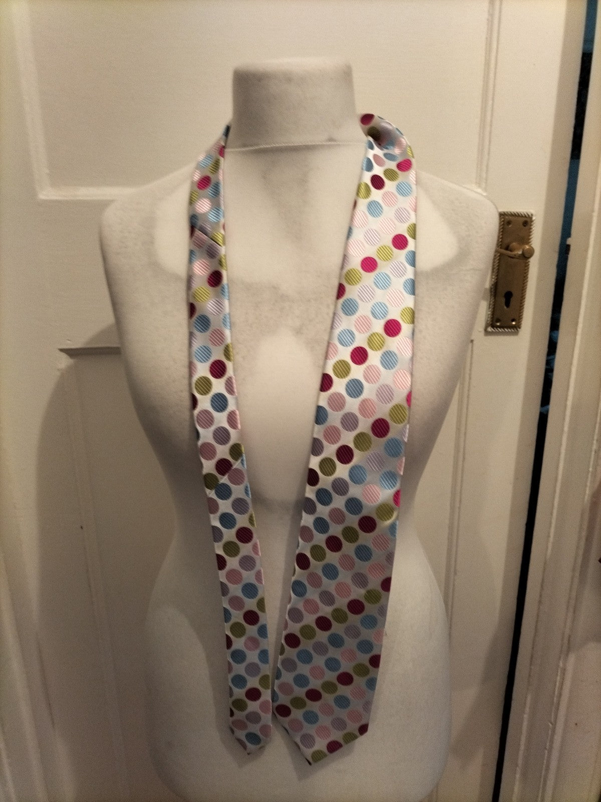 Mens Thomas Nash Multi Spotted Tie
