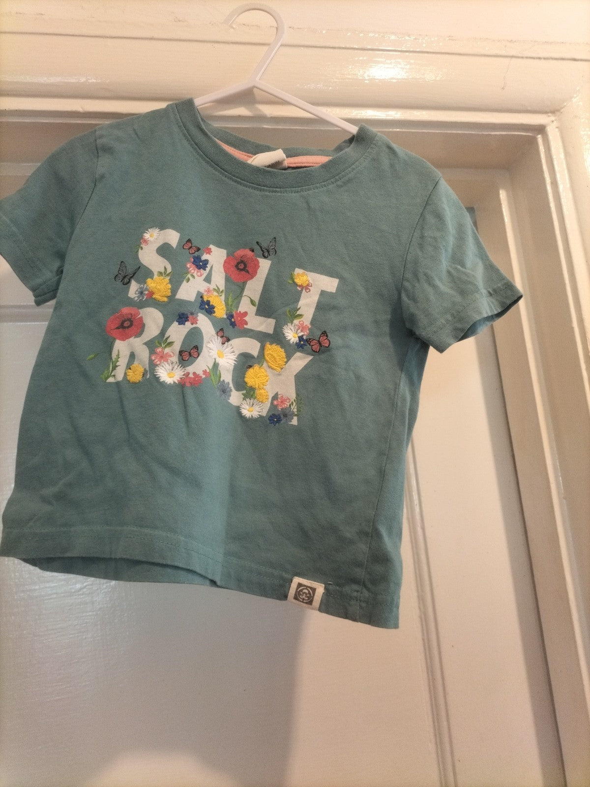 Girls Saltrock 2-3 Years Floral Tshirt