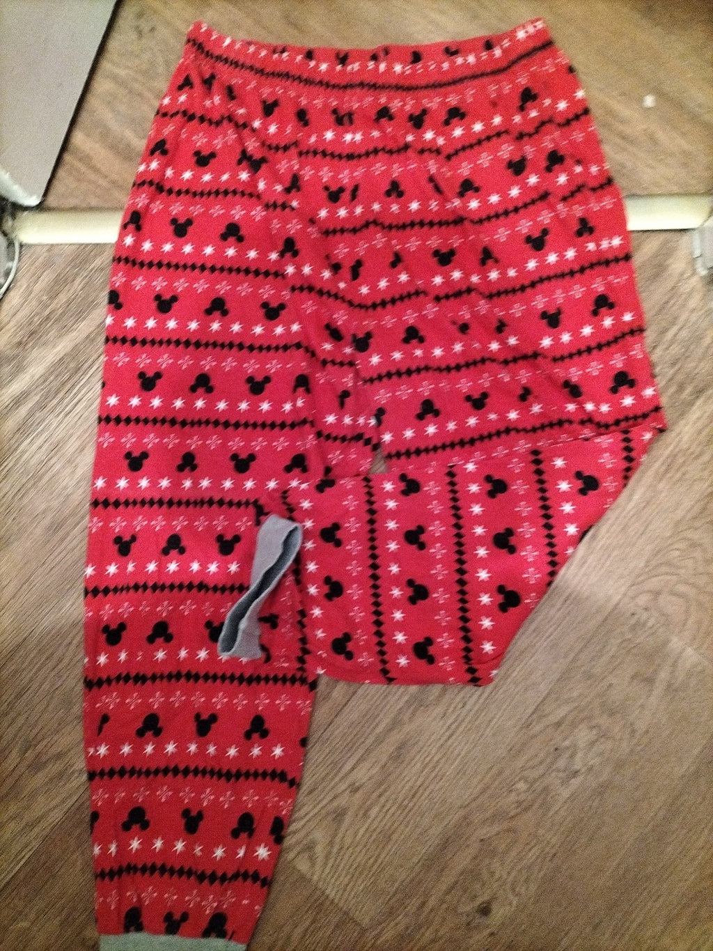 Extra Large Red Micky Mouse Pyjama Bottoms