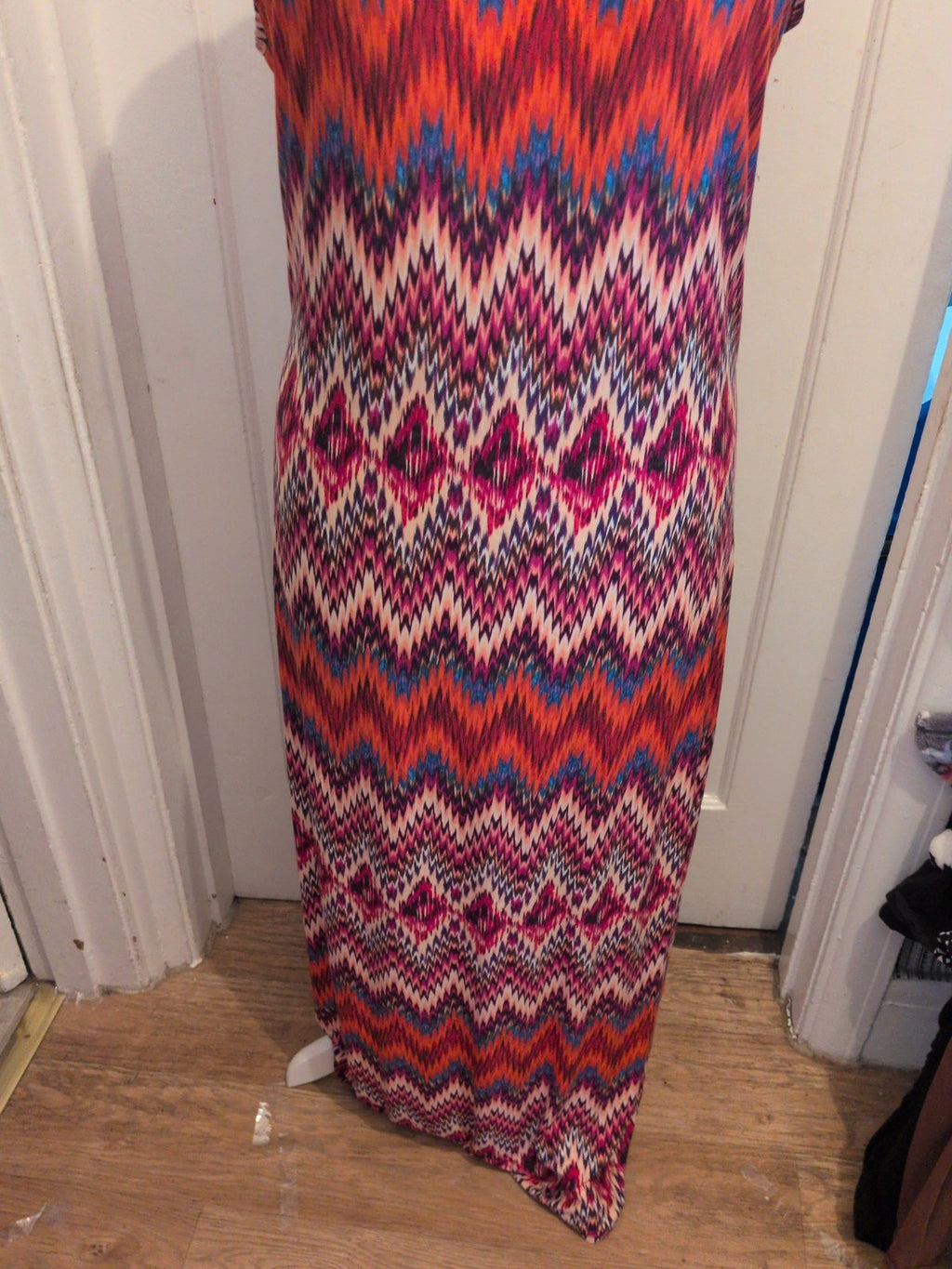 Primark 20 Long Length Sleeveless Pencil Dress Multi