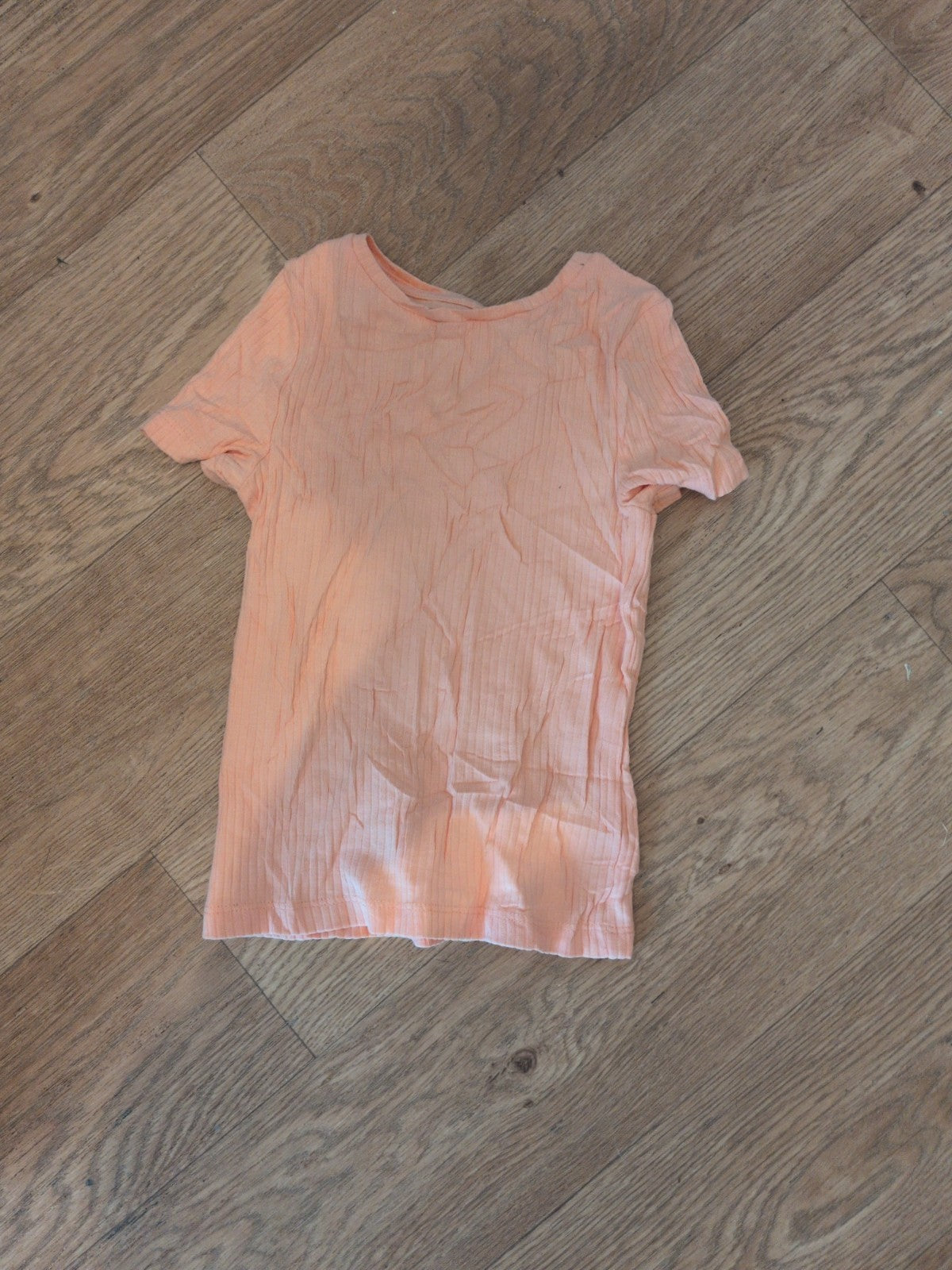 F&F 5-6 Years Orange Short Sleeve T-shirt