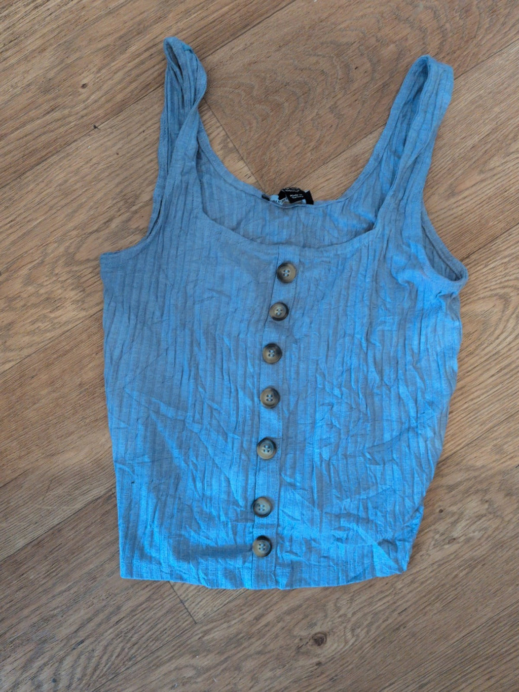 New Look 915 Generation 14/15 Years Blue Sleeveless T-shirt