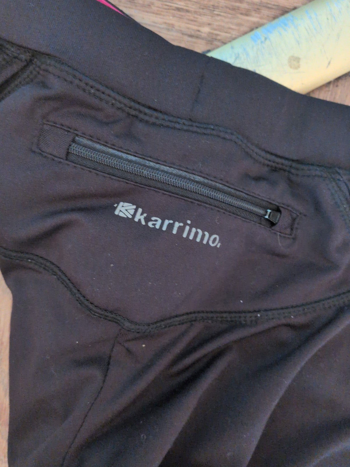 Karrimor Run 10 Black And Hot Pink Leggings