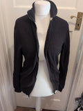 Mens George Large Black Full Zip Jacket
