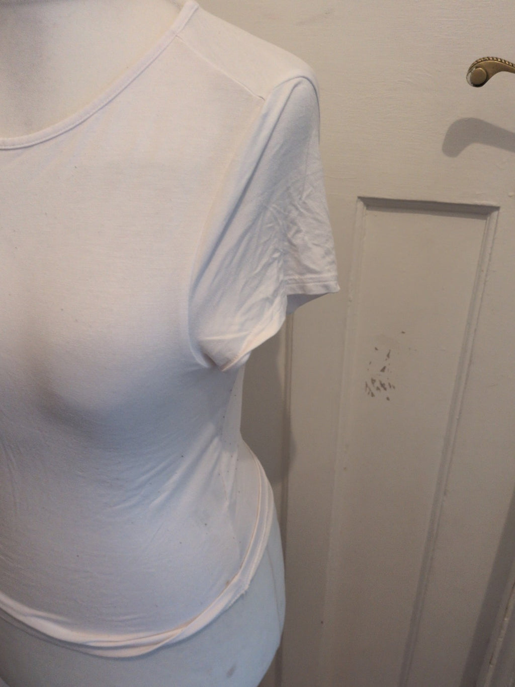 Weekday Medium White Short Sleeve T-shirt