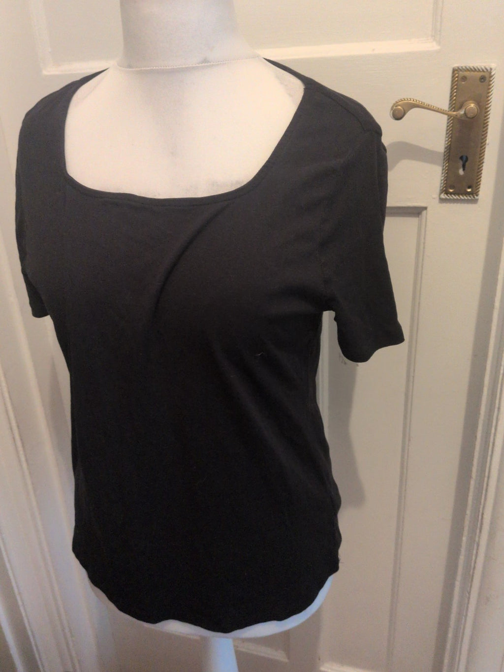 Bonmarche 16 Black Short Sleeve T-shirt