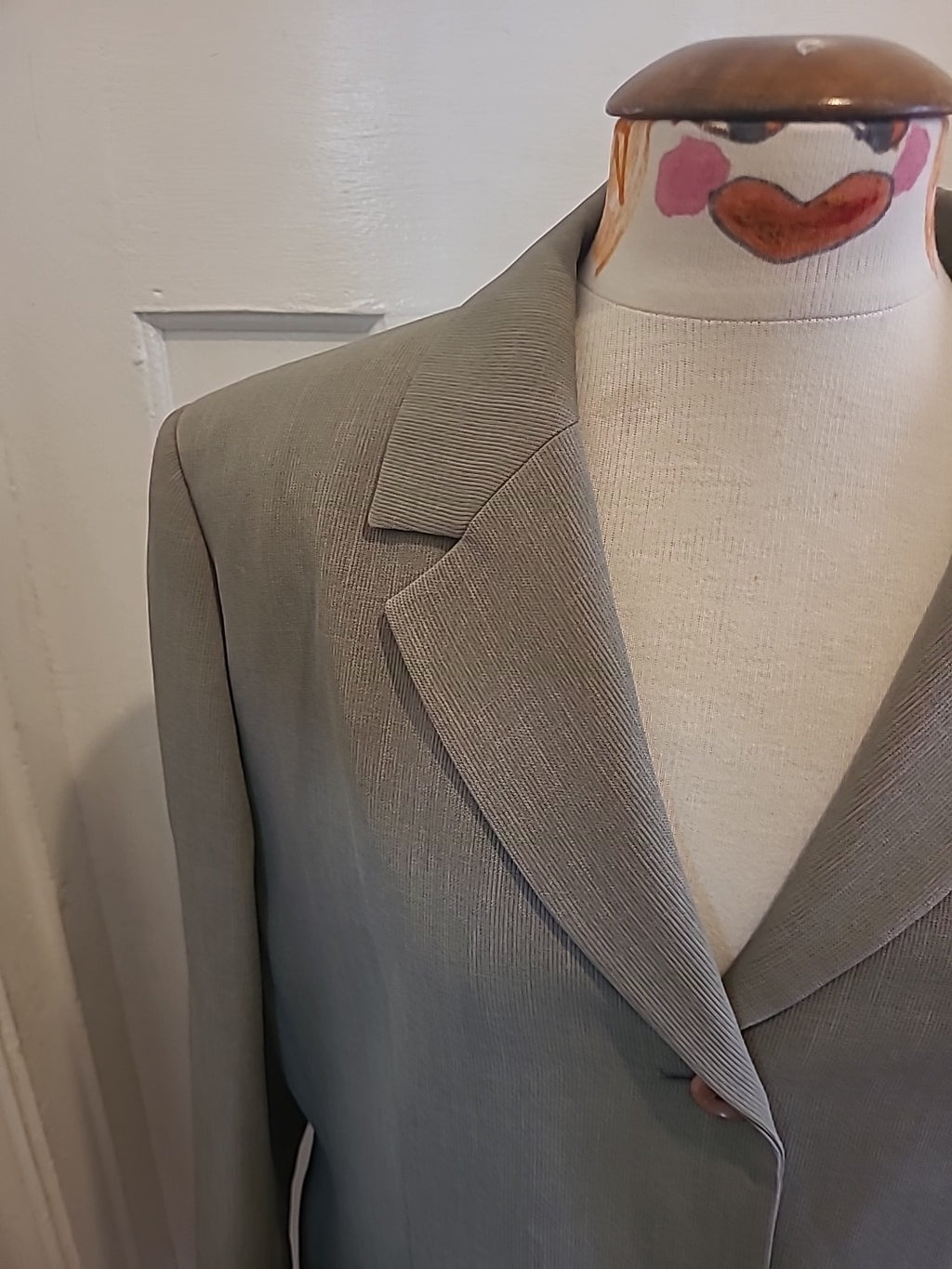 Mens Scott Taylor Size 20 Grey Padded Suit Jacket