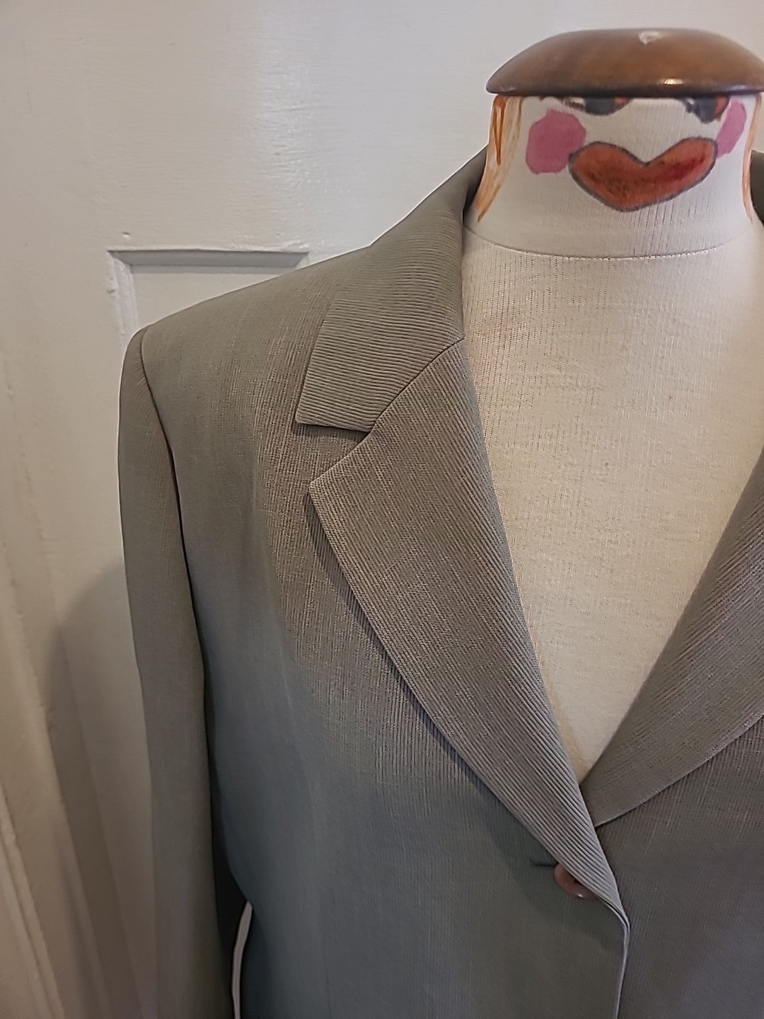 Mens Scott Taylor Size 20 Grey Padded Suit Jacket