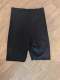 I Saw It First 10 Black Biker Shorts